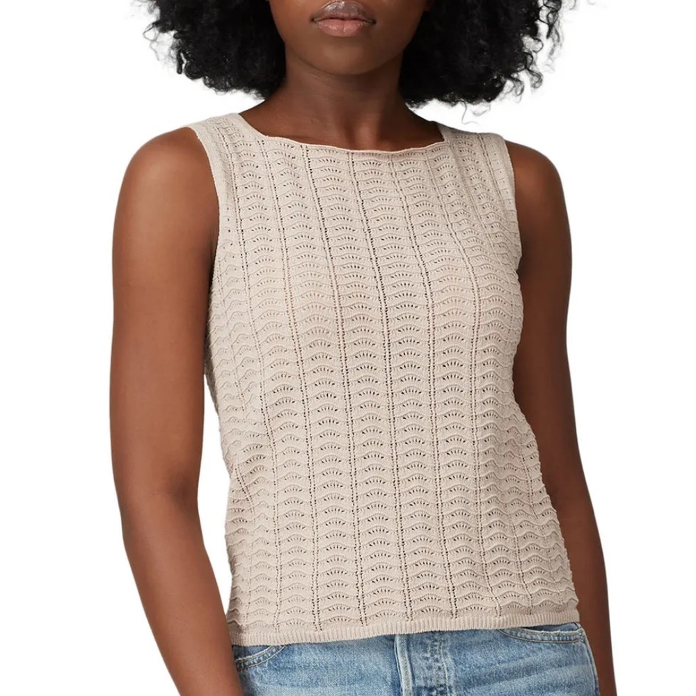 Theory Crochet Shell Top